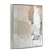 Stupell Industries Subtle Blush Abstract Framed Giclee, design by Riley B